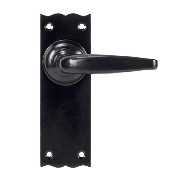 From The Anvil - Black Oak Lever Latch Set | Sku. 33318 | Trade Door Handles.