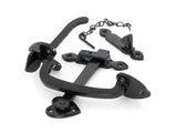 From The Anvil - Black Cast Thumblatch Set with Chain | Sku. 33321 | Trade Door Handles.