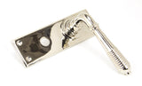 From The Anvil - Polished Nickel Reeded Lever Bathroom Set | Sku. 33326 | Trade Door Handles.