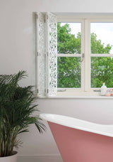 From The Anvil - Satin Chrome Slim Peardrop Espag - LH | Sku. 33328 | Trade Door Handles.