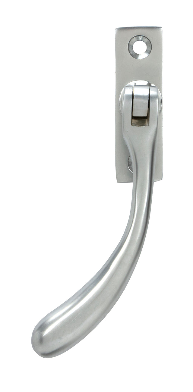 From The Anvil - Satin Chrome Slim Peardrop Espag - LH | Sku. 33328 | Trade Door Handles.