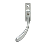From The Anvil - Satin Chrome Slim Peardrop Espag - LH | Sku. 33328 | Trade Door Handles.