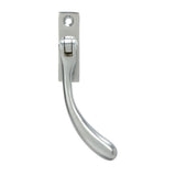 From The Anvil - Satin Chrome Slim Peardrop Espag - RH | Sku. 33329 | Trade Door Handles.