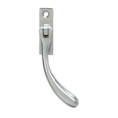 From The Anvil - Satin Chrome Slim Peardrop Espag - RH | Sku. 33329 | Trade Door Handles.