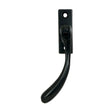 From The Anvil - Black Slim Peardrop Espag - LH | Sku. 33331 | Trade Door Handles.