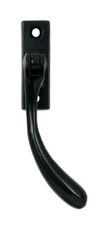 From The Anvil - Black Slim Peardrop Espag - RH | Sku. 33332 | Trade Door Handles.
