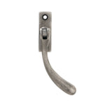 From The Anvil - Antique Pewter Slim Peardrop Espag - RH | Sku. 33334 | Trade Door Handles.