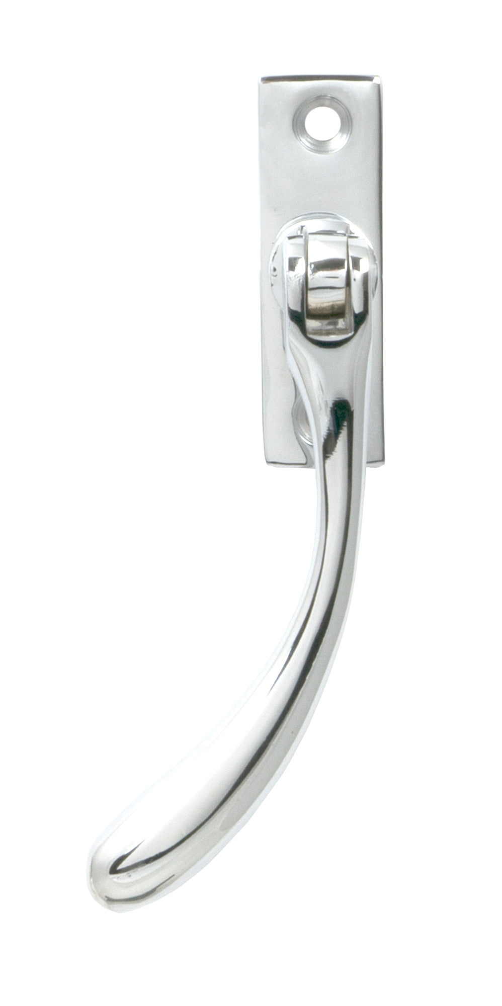 From The Anvil - Polished Chrome Slim Peardrop Espag - LH | Sku. 33337 | Trade Door Handles.