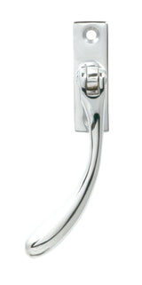 From The Anvil - Polished Chrome Slim Peardrop Espag - LH | Sku. 33337 | Trade Door Handles.