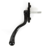 From The Anvil - Black Large 16mm Peardrop Espag - RH | Sku. 33339 | Trade Door Handles.
