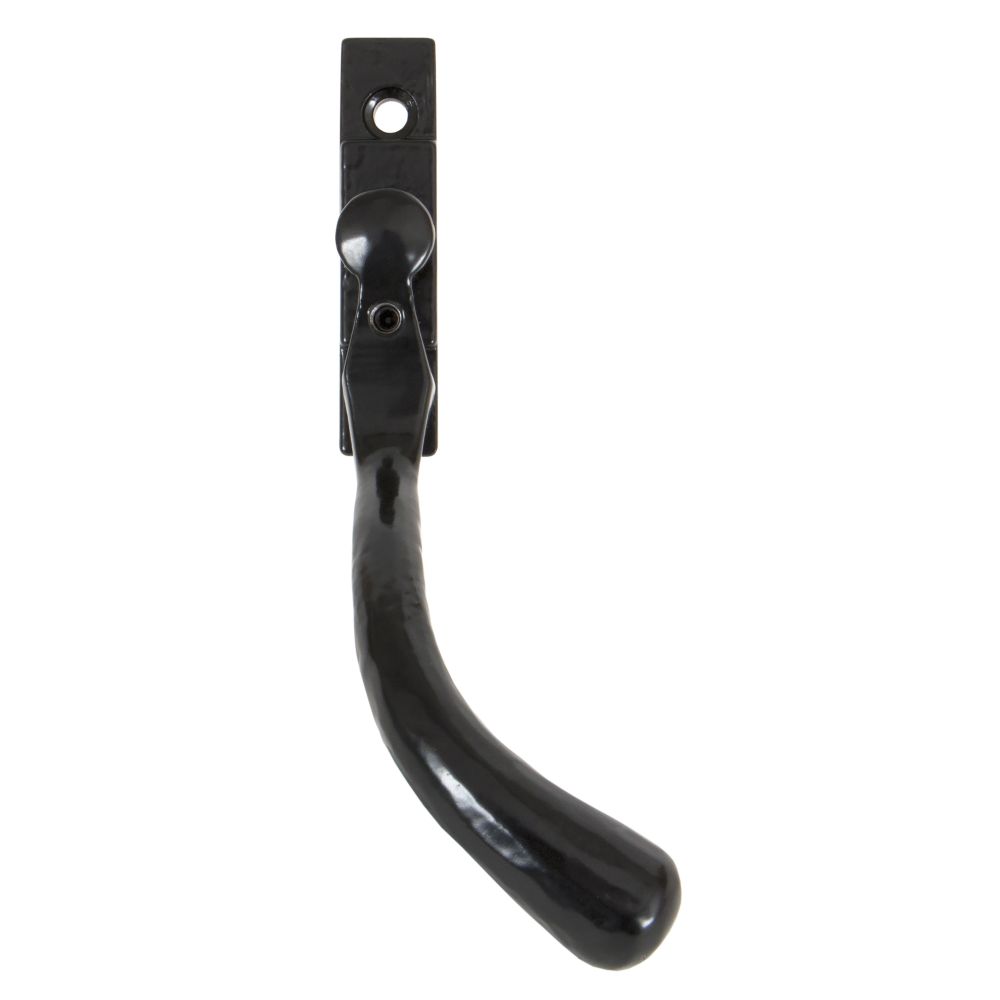 From The Anvil - Black Large 16mm Peardrop Espag - RH | Sku. 33339 | Trade Door Handles.