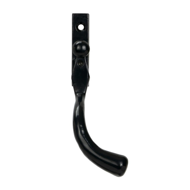 From The Anvil - Black Large 16mm Peardrop Espag - RH | Sku. 33339 | Trade Door Handles.