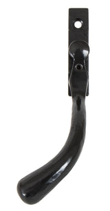 From The Anvil - Black Large 16mm Peardrop Espag - LH | Sku. 33340 | Trade Door Handles.