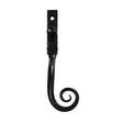 From The Anvil - Black Large 16mm Monkeytail Espag - RH | Sku. 33341 | Trade Door Handles.