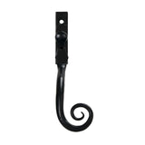 From The Anvil - Black Large 16mm Monkeytail Espag - RH | Sku. 33341 | Trade Door Handles.