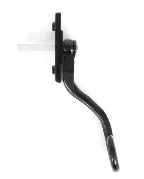 From The Anvil - Black Large 16mm Monkeytail Espag - LH | Sku. 33342 | Trade Door Handles.