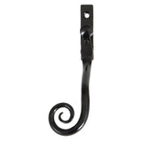 From The Anvil - Black Large 16mm Monkeytail Espag - LH | Sku. 33342 | Trade Door Handles.