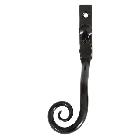 From The Anvil - Black Large 16mm Monkeytail Espag - LH | Sku. 33342 | Trade Door Handles.