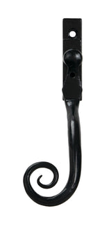 From The Anvil - Black Large 16mm Monkeytail Espag - LH | Sku. 33342 | Trade Door Handles.