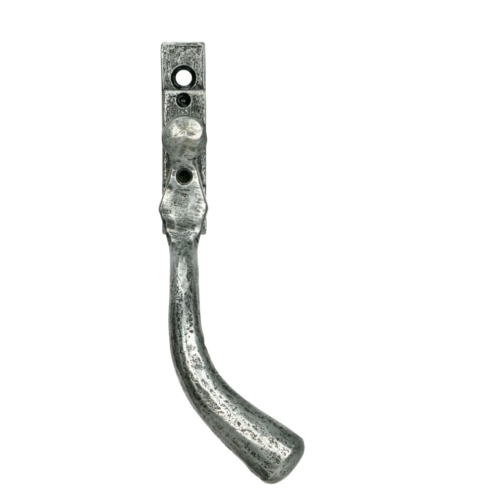 From The Anvil - Pewter Large 16mm Peardrop Espag - RH | Sku. 33343 | Trade Door Handles.