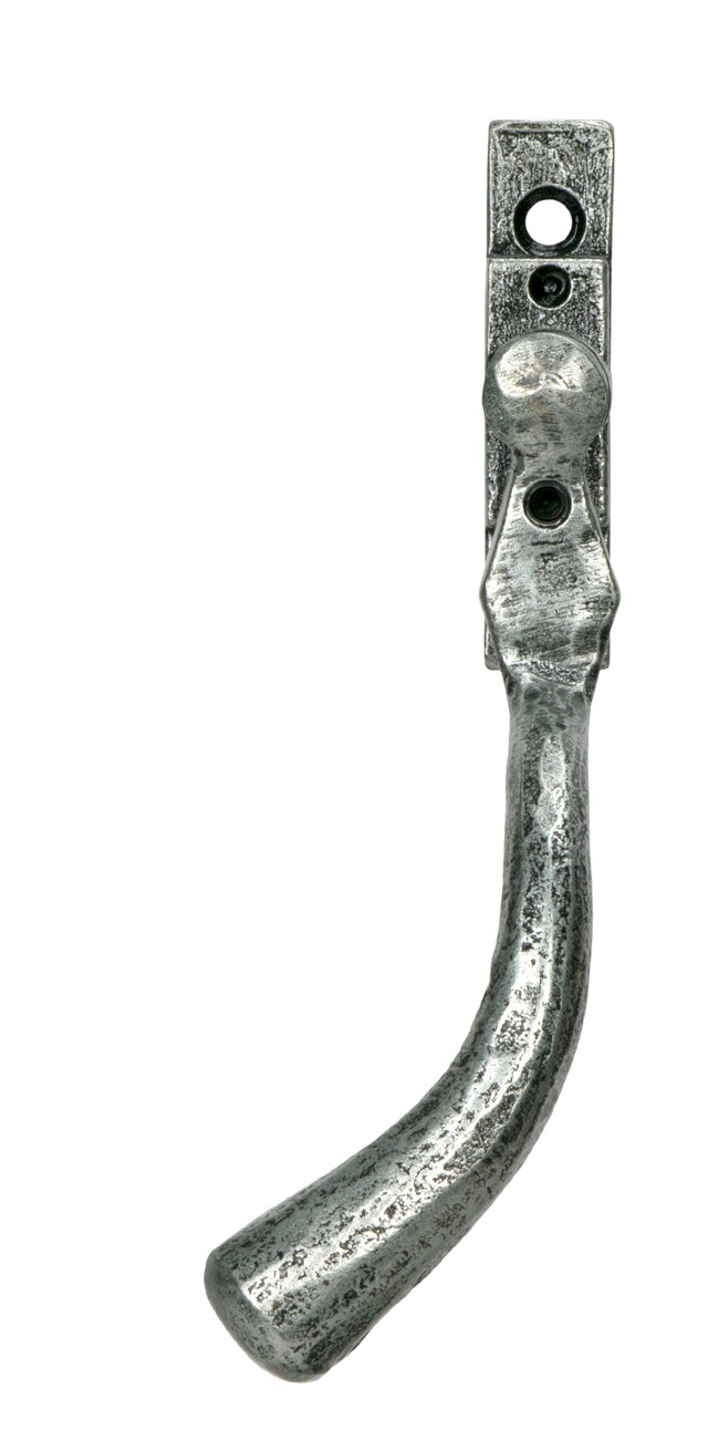 From The Anvil - Pewter Large 16mm Peardrop Espag - LH | Sku. 33344 | Trade Door Handles.