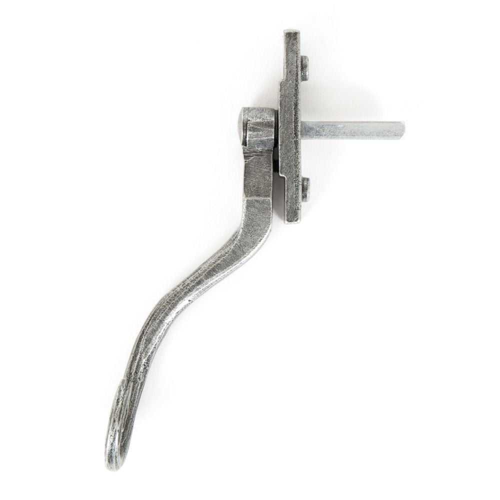 From The Anvil - Pewter Large 16mm Monkeytail Espag - RH | Sku. 33345 | Trade Door Handles.