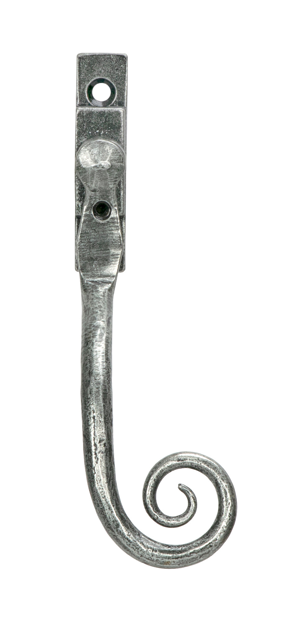From The Anvil - Pewter Large 16mm Monkeytail Espag - RH | Sku. 33345 | Trade Door Handles.