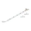 From The Anvil - Satin Chrome 12" Peardrop Stay | Sku. 33349 | Trade Door Handles.