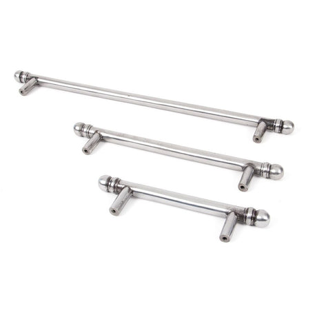 From The Anvil - Natural Smooth 344mm Bar Pull Handle | Sku. 33352 | Trade Door Handles.