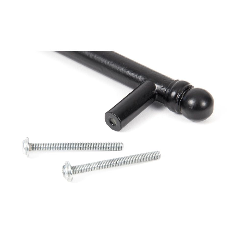 From The Anvil - Black 156mm Bar Pull Handle | Sku. 33356 | Trade Door Handles.