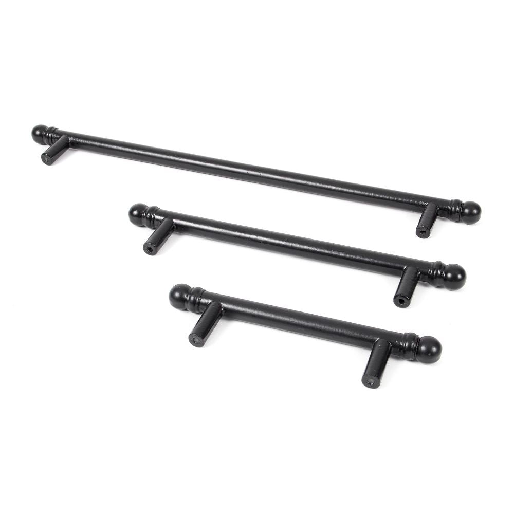 From The Anvil - Black 156mm Bar Pull Handle | Sku. 33356 | Trade Door Handles.