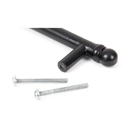 From The Anvil - Black 220mm Bar Pull Handle | Sku. 33357 | Trade Door Handles.