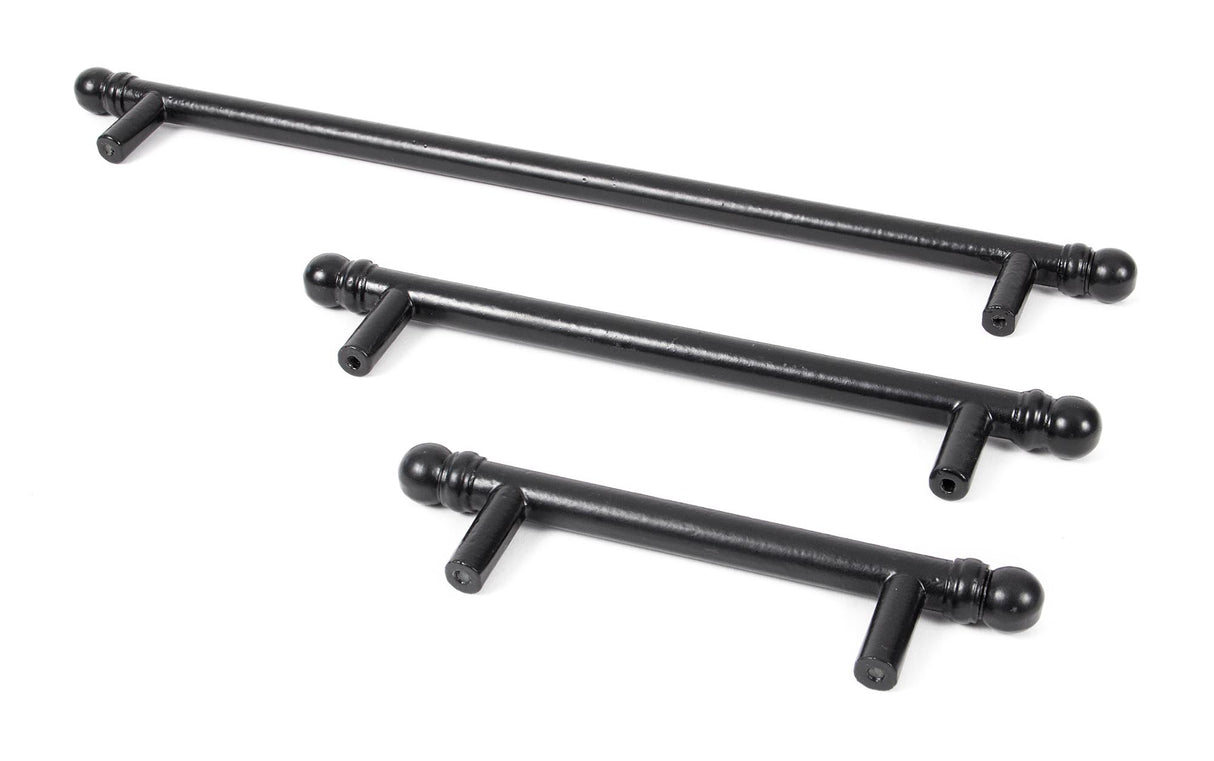 From The Anvil - Black 220mm Bar Pull Handle | Sku. 33357 | Trade Door Handles.