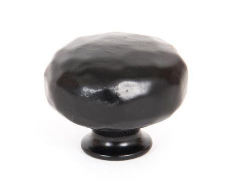 From The Anvil - Black Elan Cabinet Knob - Large | Sku. 33363 | Trade Door Handles.