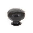 From The Anvil - Black Elan Cabinet Knob - Small | Sku. 33364 | Trade Door Handles.
