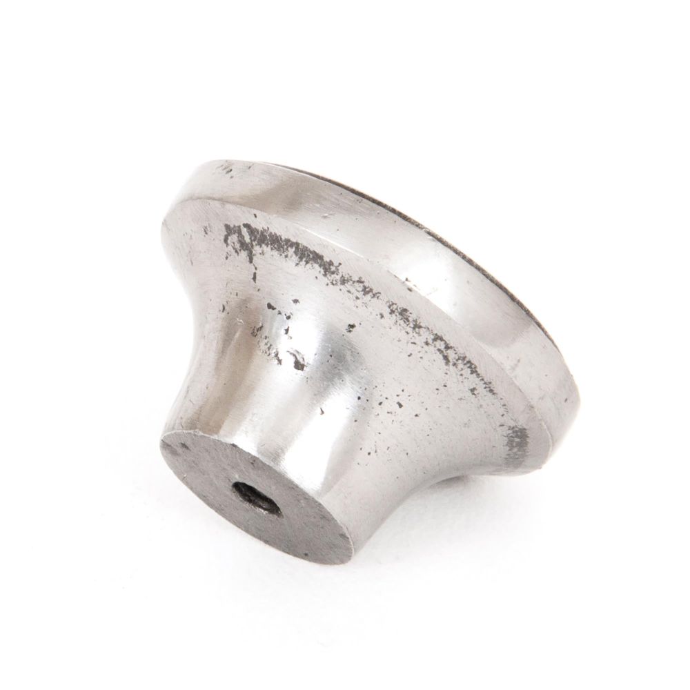 From The Anvil - Natural Smooth Ribbed Cabinet Knob | Sku. 33365 | Trade Door Handles.