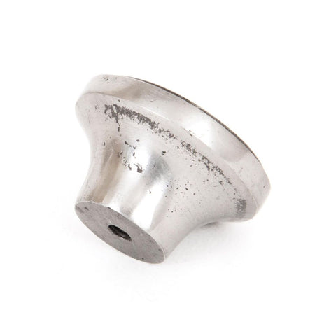 From The Anvil - Natural Smooth Ribbed Cabinet Knob | Sku. 33365 | Trade Door Handles.