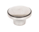 From The Anvil - Natural Smooth Ribbed Cabinet Knob | Sku. 33365 | Trade Door Handles.