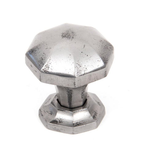 From The Anvil - Natural Smooth Octagonal Cabinet Knob - Small | Sku. 33366 | Trade Door Handles.
