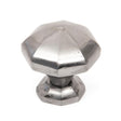 From The Anvil - Natural Smooth Octagonal Cabinet Knob - Large | Sku. 33367 | Trade Door Handles.