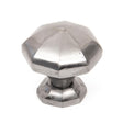 From The Anvil - Natural Smooth Octagonal Cabinet Knob - Large | Sku. 33367 | Trade Door Handles.