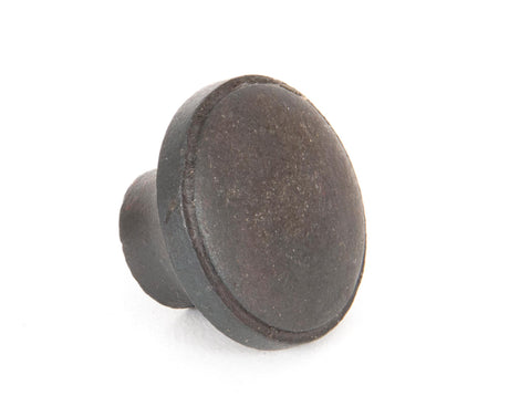 From The Anvil - Beeswax Ribbed Cabinet Knob | Sku. 33368 | Trade Door Handles.