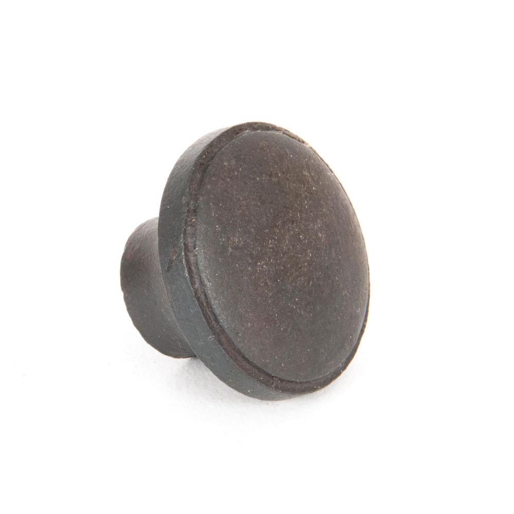 From The Anvil - Beeswax Ribbed Cabinet Knob | Sku. 33368 | Trade Door Handles.