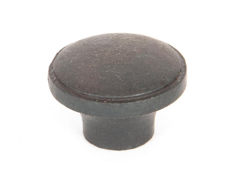 From The Anvil - Beeswax Ribbed Cabinet Knob | Sku. 33368 | Trade Door Handles.