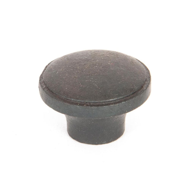 From The Anvil - Beeswax Ribbed Cabinet Knob | Sku. 33368 | Trade Door Handles.