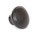 From The Anvil - Black Ribbed Cabinet Knob | Sku. 33371 | Trade Door Handles.
