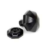 From The Anvil - Black Octagonal Cabinet Knob - Small | Sku. 33372 | Trade Door Handles.