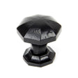 From The Anvil - Black Octagonal Cabinet Knob - Small | Sku. 33372 | Trade Door Handles.