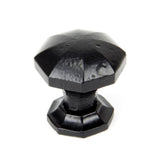 From The Anvil - Black Octagonal Cabinet Knob - Small | Sku. 33372 | Trade Door Handles.