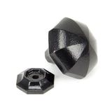 From The Anvil - Black Octagonal Cabinet Knob - Large | Sku. 33373 | Trade Door Handles.